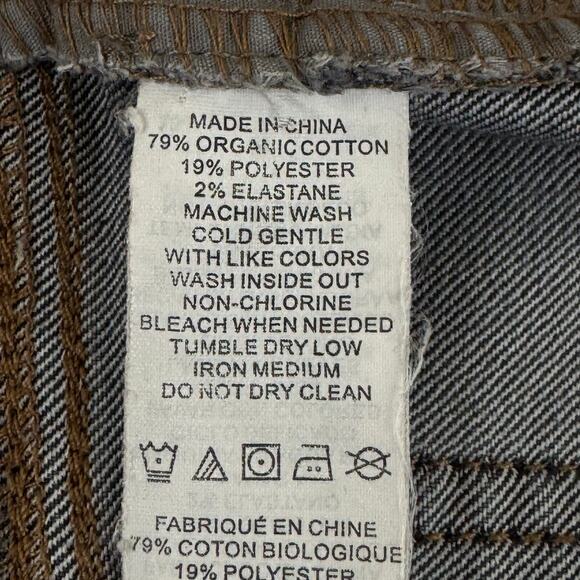 prAna Pants Mens 38x30 (Act 38x29) Slim Fit Stretch Faded Black Camping READ - Picture 5 of 13